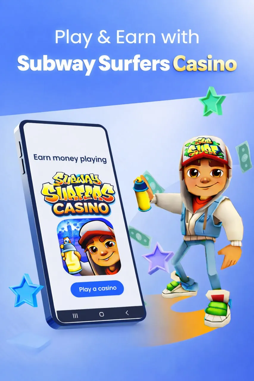 Mobile Subway Surfers Casino app for Android and iOS